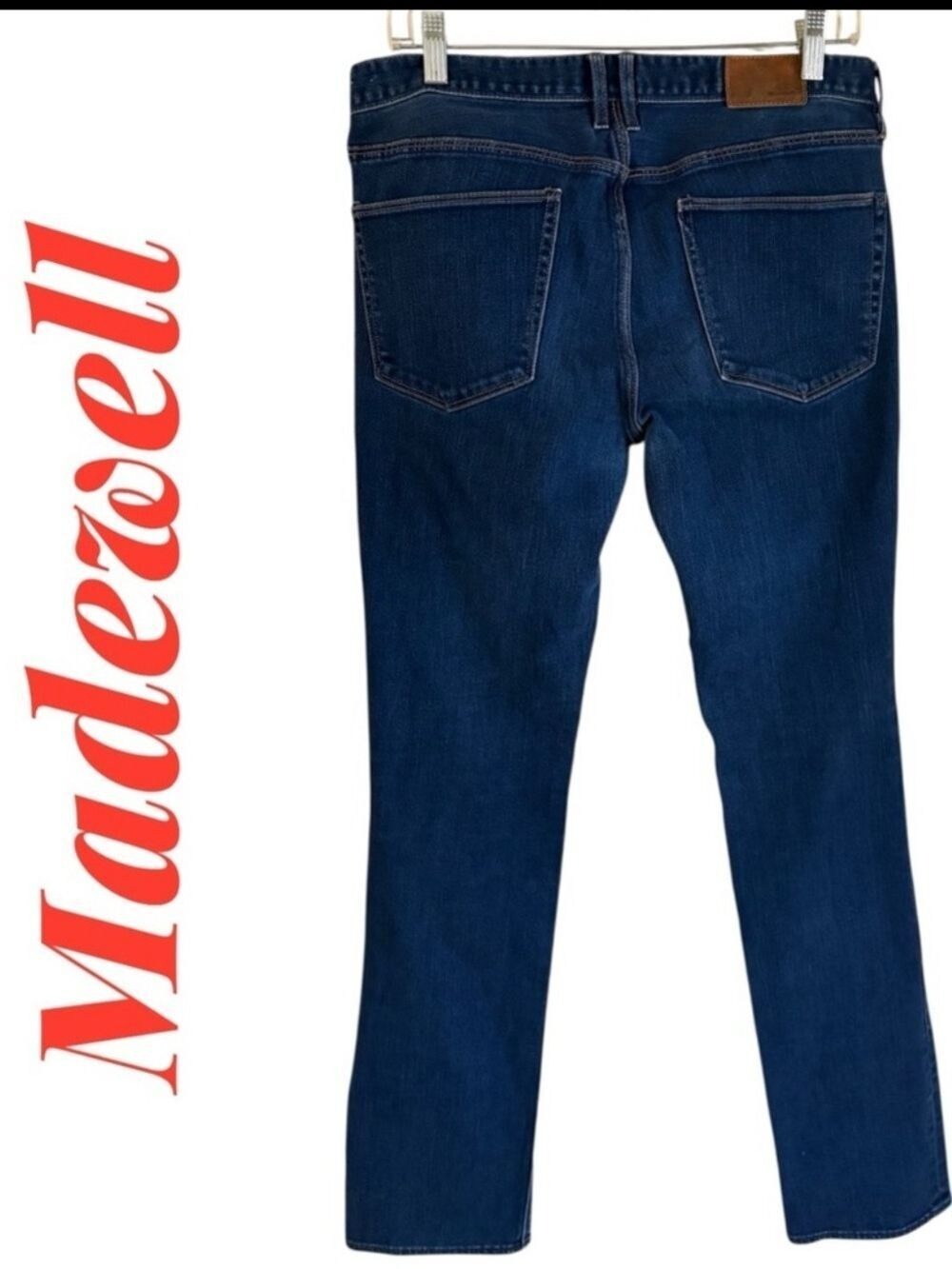 Madewell 29x34 Rail Straight Dark wash Jeans. Excellent preowned condition!